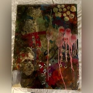 MOH FANZ processes found street art. Downtown Miami Beach 3 am 25k retail